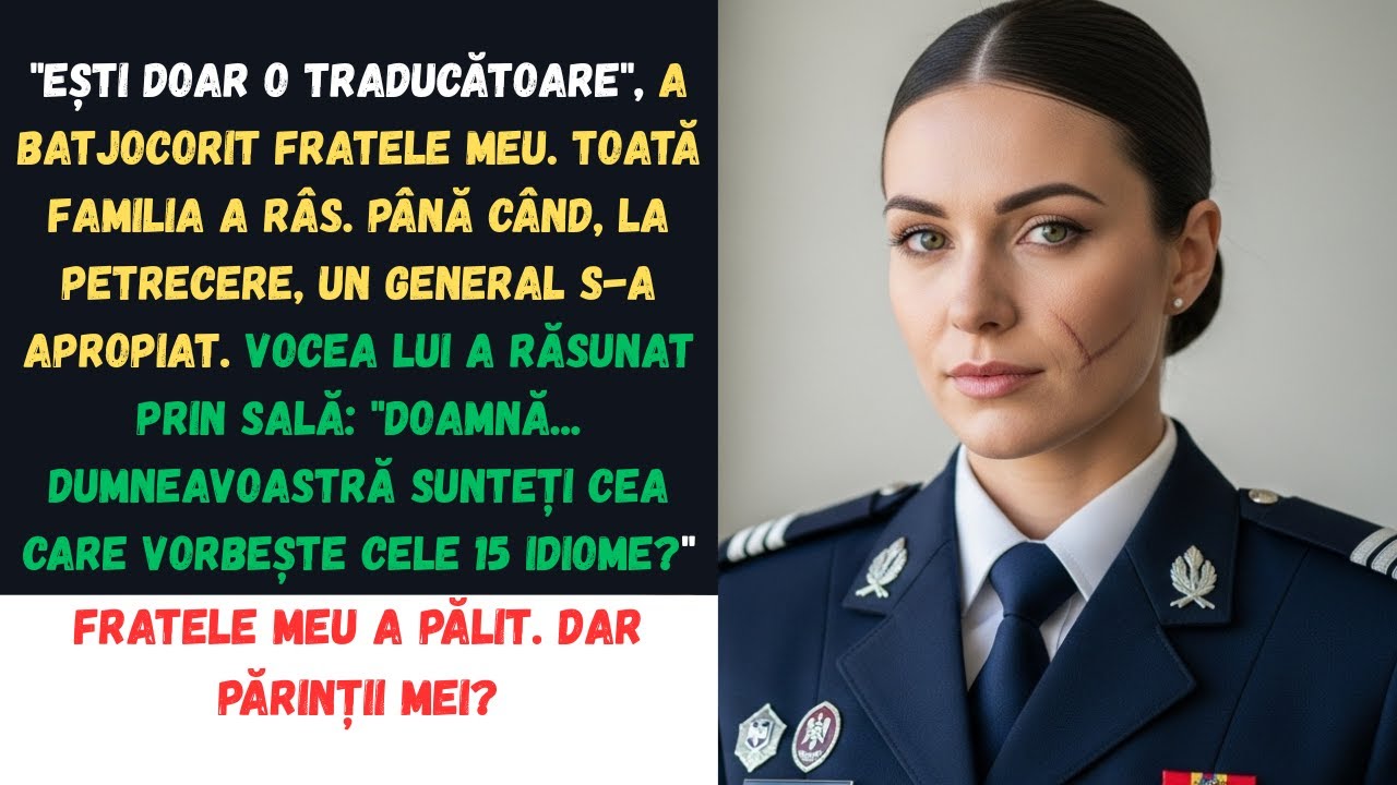Eram „doar un traducător” pentru el, până un General a întrebat de cele 5 limbi ale mele.