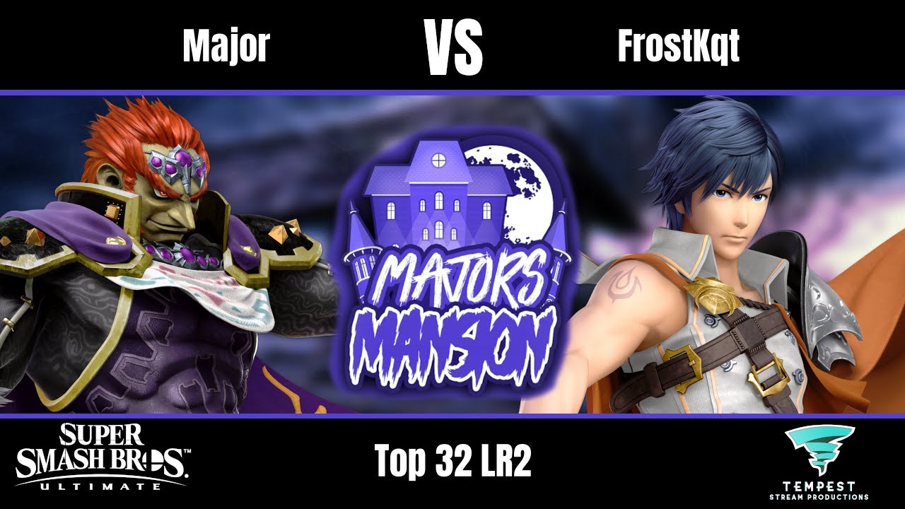 Major (Ganondorf) vs FrostKqt (Chrom) - Ultimate Top 32 Losers Round 2 - Major's Mansion