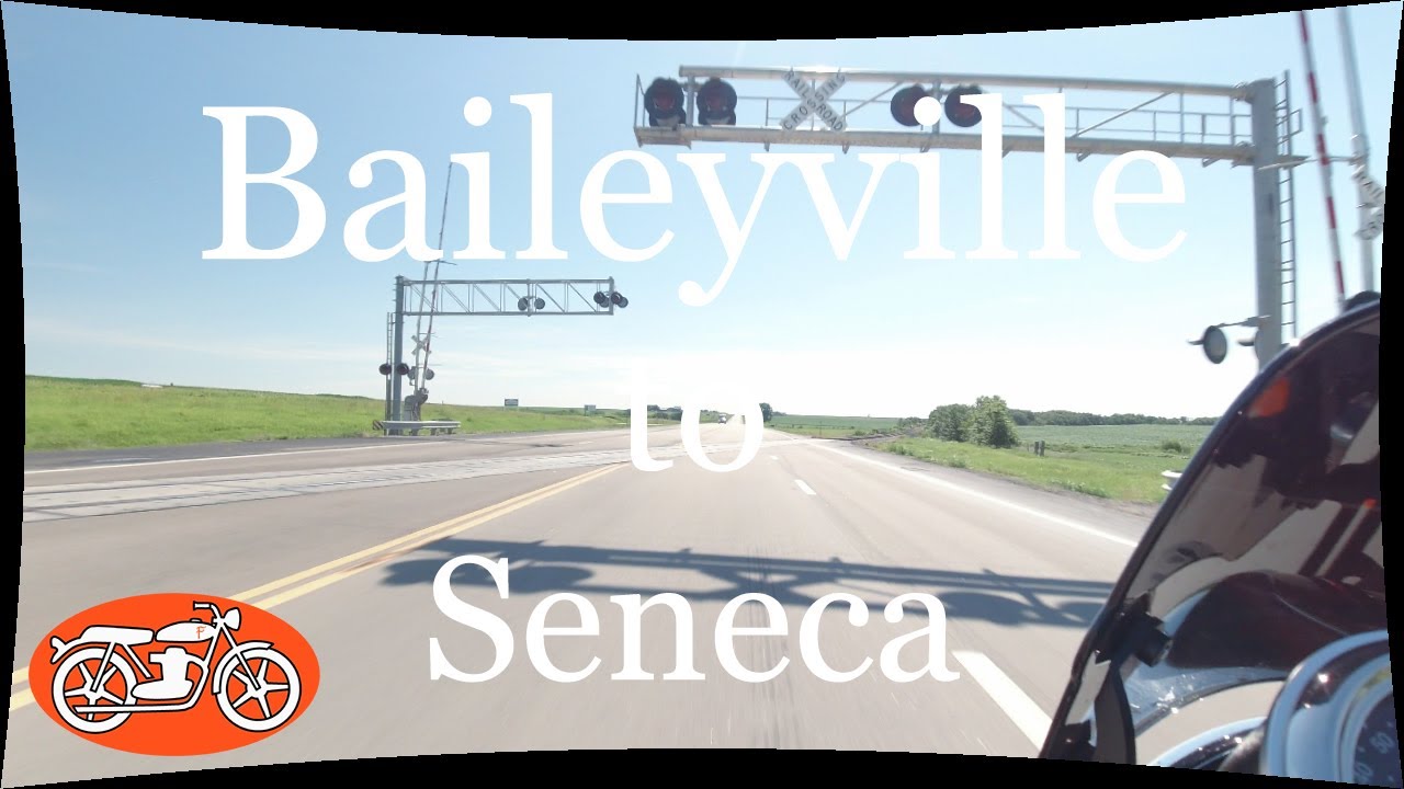 Scenic Motorcycle Ride | Kansas to Virginia Episode 1.6 (Seneca, Kansas)