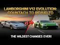 Lamborghini V12 Evolution: From 1974 Countach Legend to 2024 Revuelto Hybrid Beast
