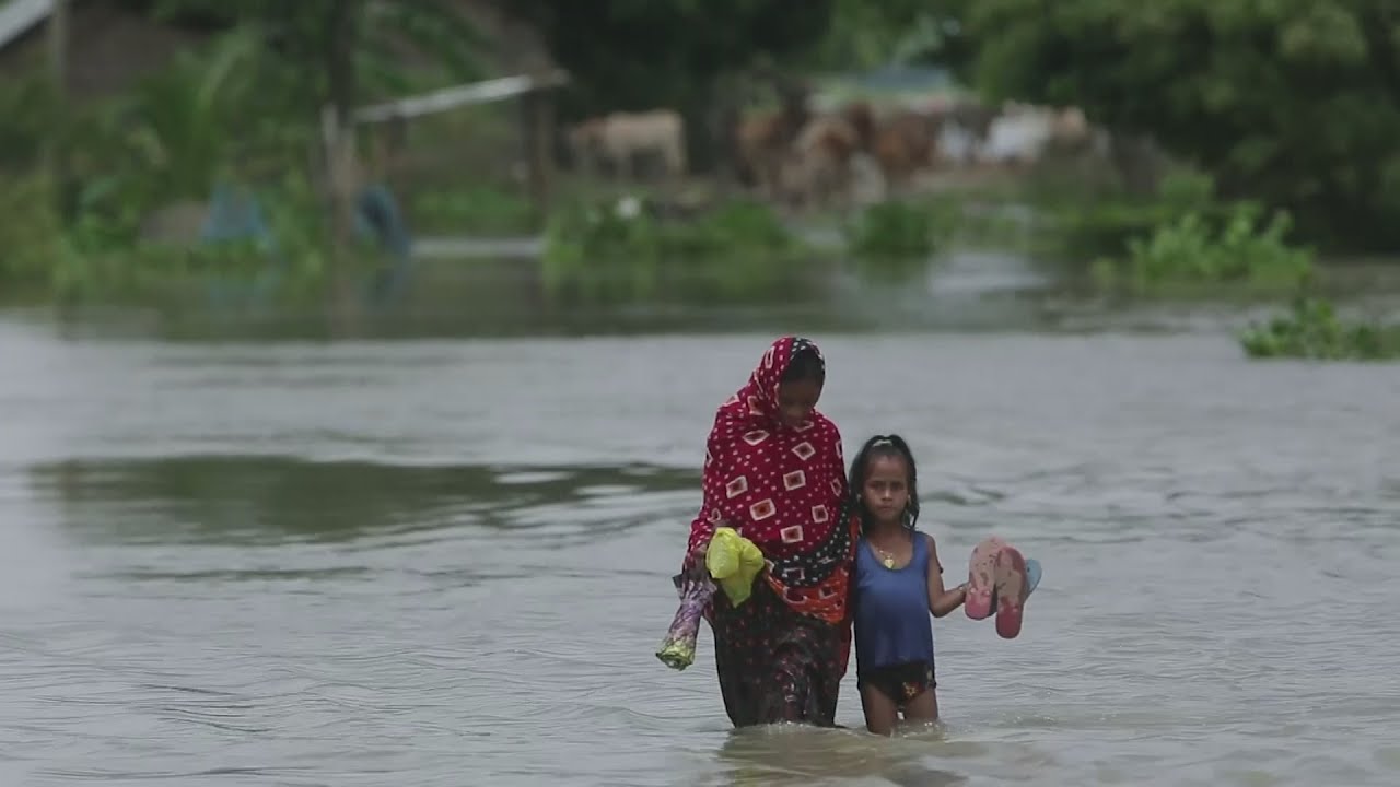 At least 20 die after floods in north east India