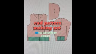 Hoody pattern making system gemini cad. 20x