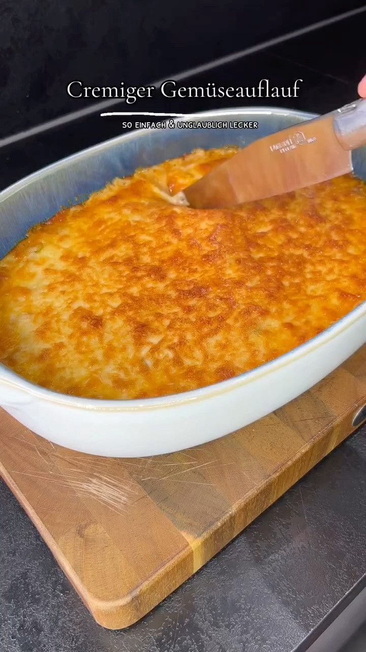 Cremiger Gemüseauflauf #food #iamyourfood #kochen #tasty #shorts # ...