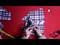 How to make 1 year baby peplum frock cutting and stitching tutorial