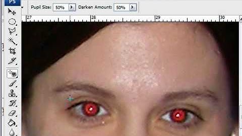 Remove Red Eye in Photoshop CS3