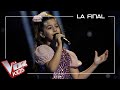 Nazaret Moreno canta '90 minutos' | Final | La Voz Kids Antena 3 2021