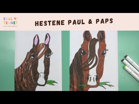 Video: Hvordan Tegne En Mann På En Hest