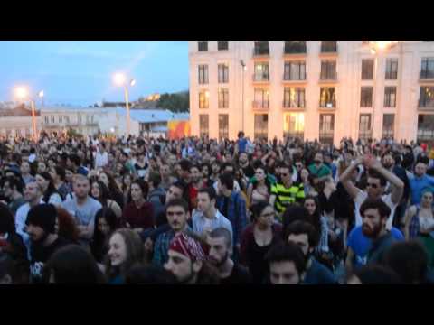 ეკო დეისაძე  აქცია #არდაიჭირო