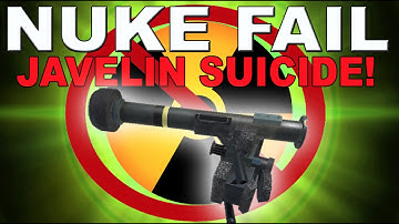 MW2 Nuke Fail Friday: Suicide from Javelin 1 Kill Away! (Modern Warfare 2)
