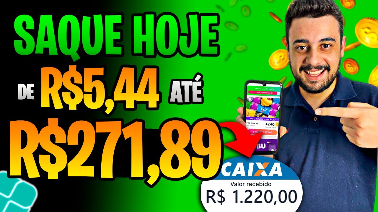 SAQUE EM POUCOS MINUTOS até R$271,89 nesse NOVO APP de JOGOS PARA GANHAR DINHEIRO DE VERDADE