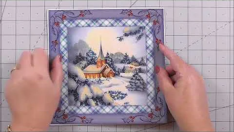 How To Make A Lovely Vintage Christmas Card by Kar...