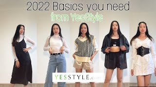 ✨yesstyle basics you need for the new year + @yesstyle influencer how-tos
