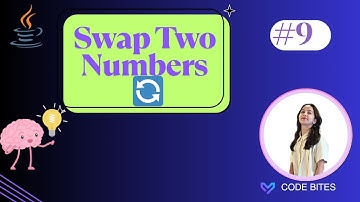 Swap Two Numbers in Java | Java Programming for Beginners