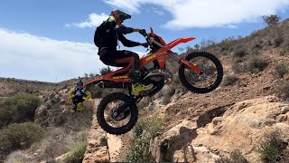 Hard enduro. Motín en el valle prohibido 🏜️ 🌵☀️