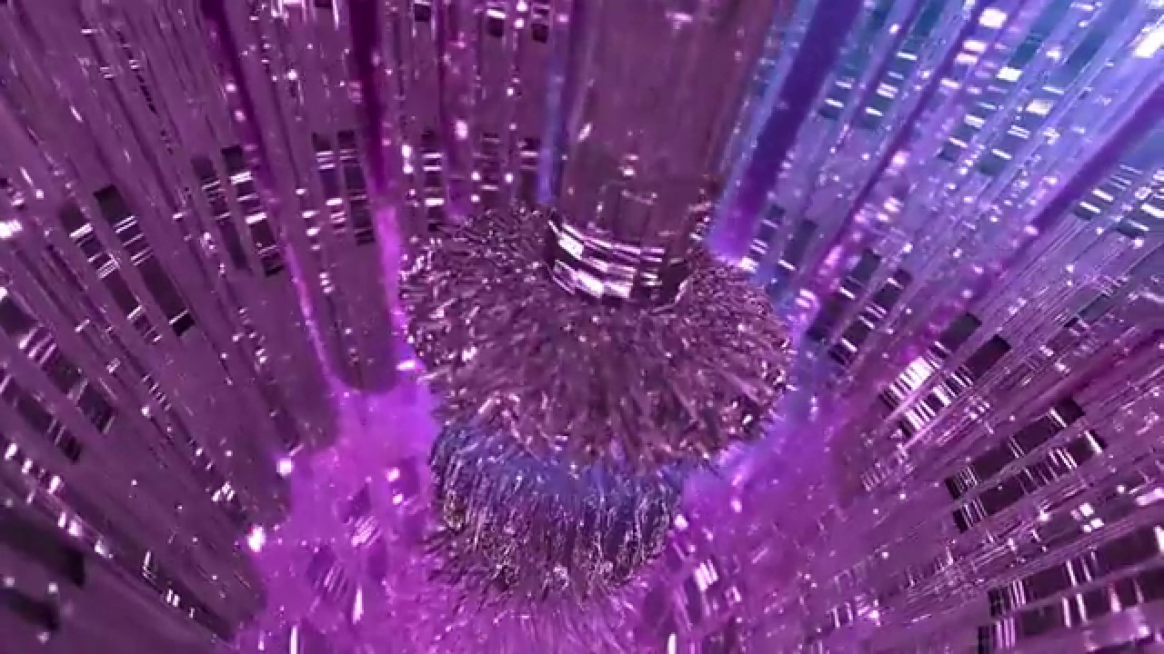 4K PURPLE Crystal Core - #MovingBackground #AAVFX 