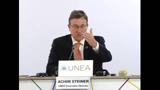 UNEA conference delegates make resolutions on sustainable devt.