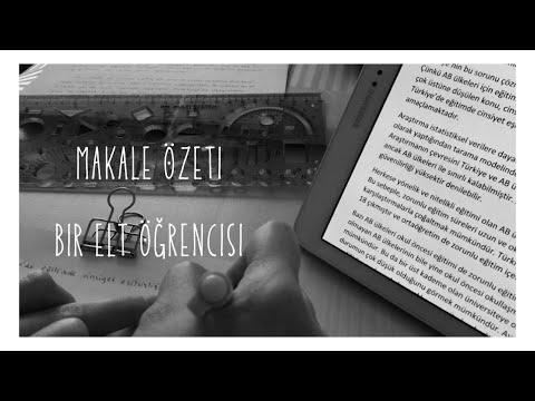 Video: Bir Makale Nasıl özetlenir