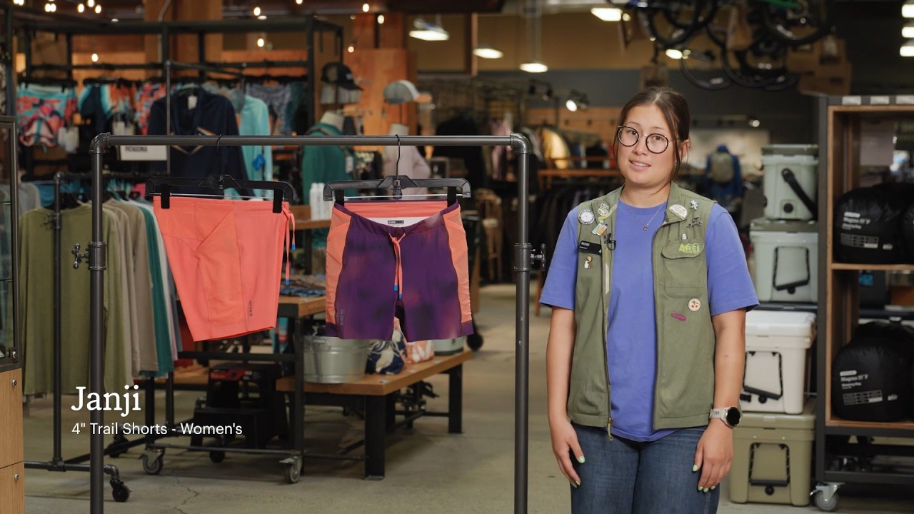 Preview of Janji 4" Trail Shorts - Women's Video