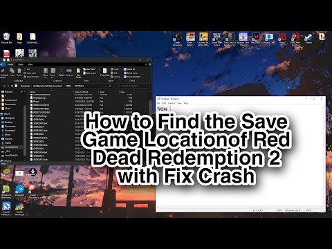 Fix Crash 및 ERR_GTX_STATE를 사용하여 Red Dead Redemption 2의 저장 게임 위치를 전송하는 방법