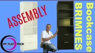 IKEA BRIMNES Bookcase Assembly