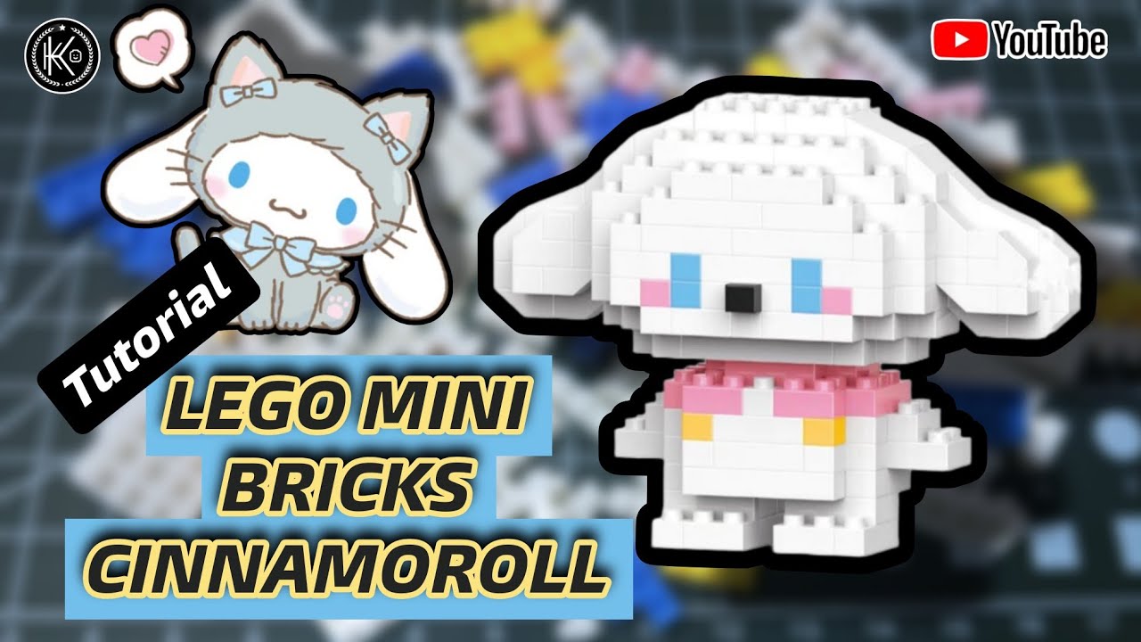 CARA MERAKIT MENYUSUN MINI LEGO BRICKS CINNAMOROLL NANO BLOCK YouTube