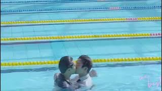 BTS pool kiss scene | samyu | webestlove