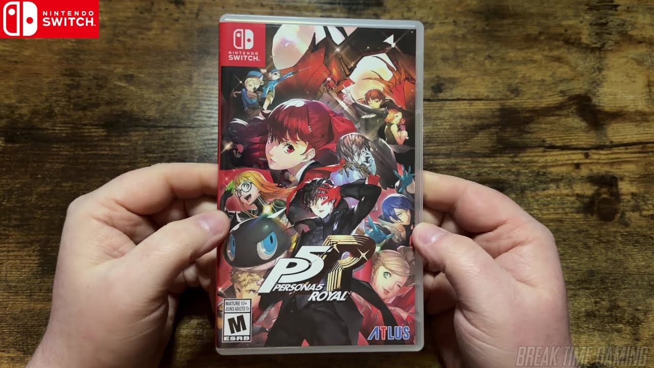 Persona 5 Royal Nintendo Switch Unboxing