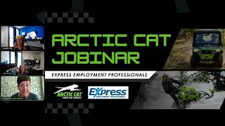 Express Employment Professionals Grand Forks Hiring for Arctic Cat - 2026 Workamper Jobinar