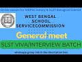 General meet ||SLST viva batch || strategy #slst interview