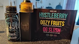 Origin E Juice Co Wickliquor Hustleberry 70 30 vg pg