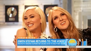 Gwen Stefani e Céline Dion para o TODAY