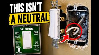 No Neutral? No Problem! Easy DIY Dimmer Install.  Diy Neutral Safety Switch Installation Made Easy
