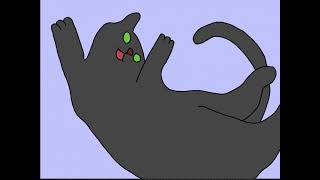 Cute cat yawning gif! Read desc!
