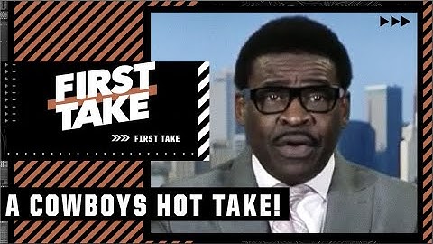 WAIT WAIT WAIT! What did Michael Irvin say about the Cowboys?! 🤠 | First Take