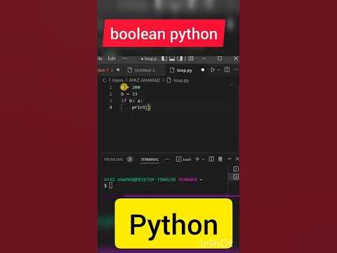 boolean python, python boolean function, #sort,#youtubeshorts , - YouTube