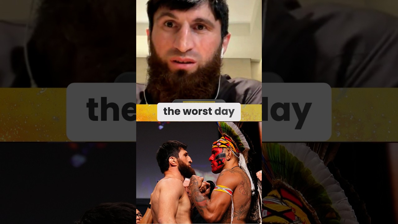 'Worst day of my life' - Magomed Ankalaev reflects on Alex Pereira los | #UFCAbuDhabi