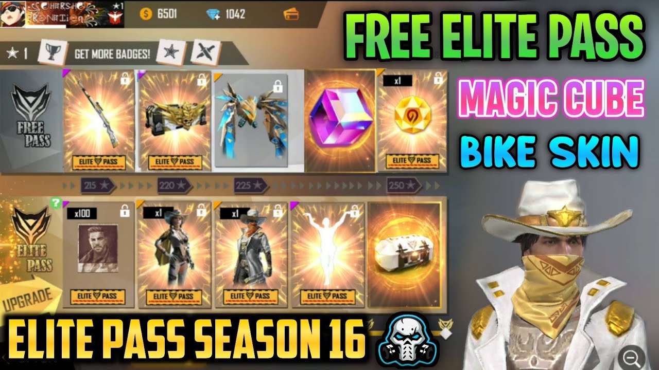 Free Elite Pass Magic Cube Garena Freefire Season 16 Honest Review Youtube