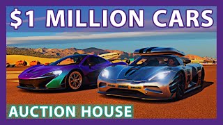 Buying $1 Million Cars From The Auction House | Forza Horizon 3