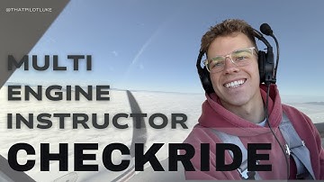 Becoming A Multi Engine Flight Instructor: My Checkride Experience