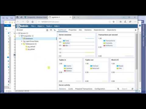 Connect to PostgreSQL from C# (Code) Part 1/2