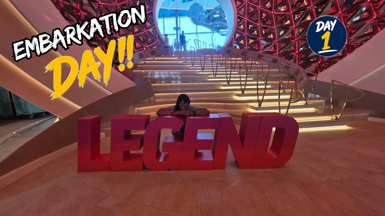 Legend of the Seas Embarkation Day! First Look at Royal Caribbean's Newest Ship (Day 1)