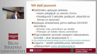 Darba vides riska faktori HoReCa nozares uzņēmumos 1. daļa