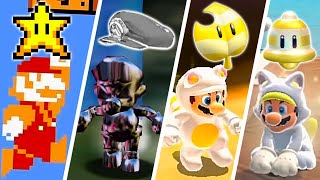 Evolution Of Invincible Mario Power-Ups 1985 - 2024