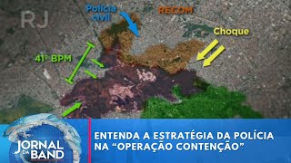 Entenda a estrategia da policia na Operacao Contencao Jornal da Band
