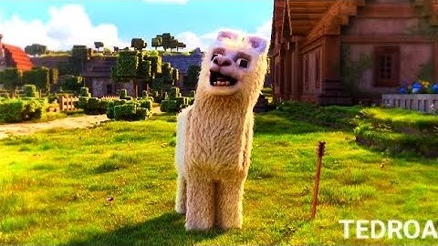 Minecraft movie piglin attack on village #movie #video #minecraft