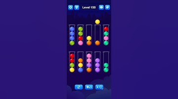Ball Sort Puzzle level 150. #puzzle  #puzzlegame #strategy #gamer #games #game #gamers
