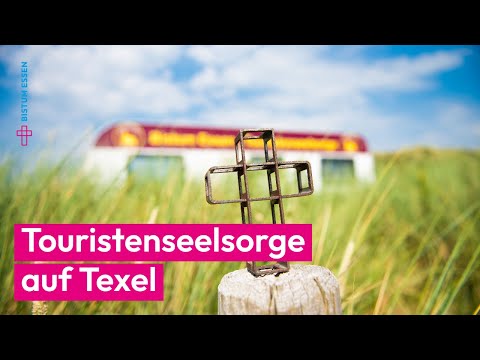 Besuch bei der Touristenseelsorge auf Texel.