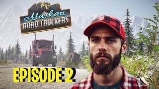 I CRASH MY NEW LORRY!! | ALASKAN ROAD TRUCKER