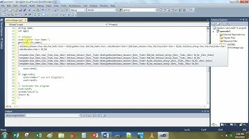 C++ Program to Input Name and Age then display Eligible or Not