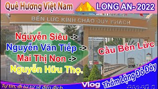621. Thị Trấn Bến Lứclong An Đg Nguyễn Hữu Thọ, Mai Thị Non, Nguyễn Văn Tiếp, Nguyễn Siêu,